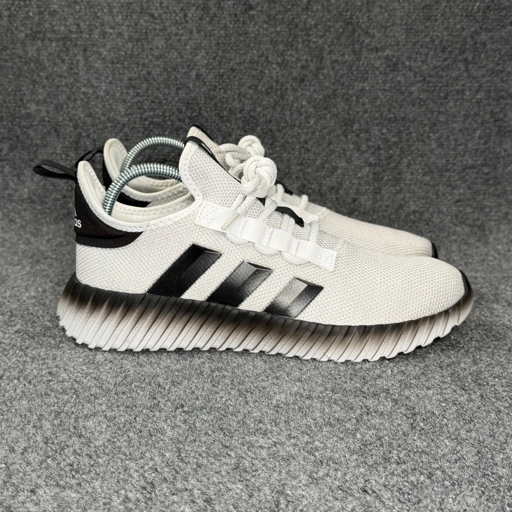 Adidas Kaptir 3.0 Running Shoes Men 11 White Black Athletic Run Training Sneaker